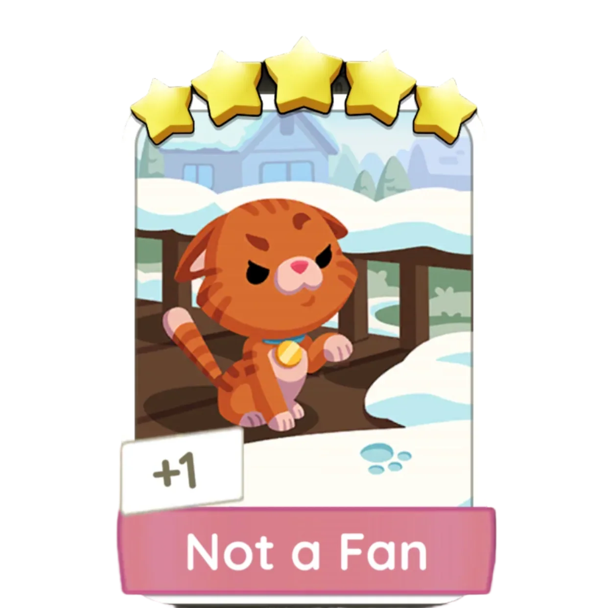 Monopoly Go Stickers Set 18 : First Snow