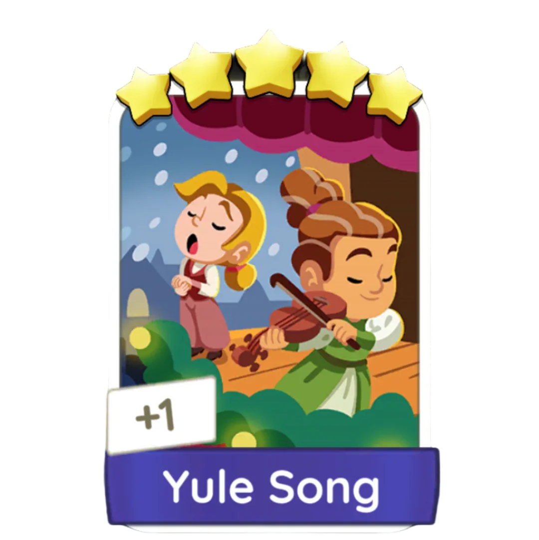 Monopoly Go Stickers Set 21 : Lighting Ceremony