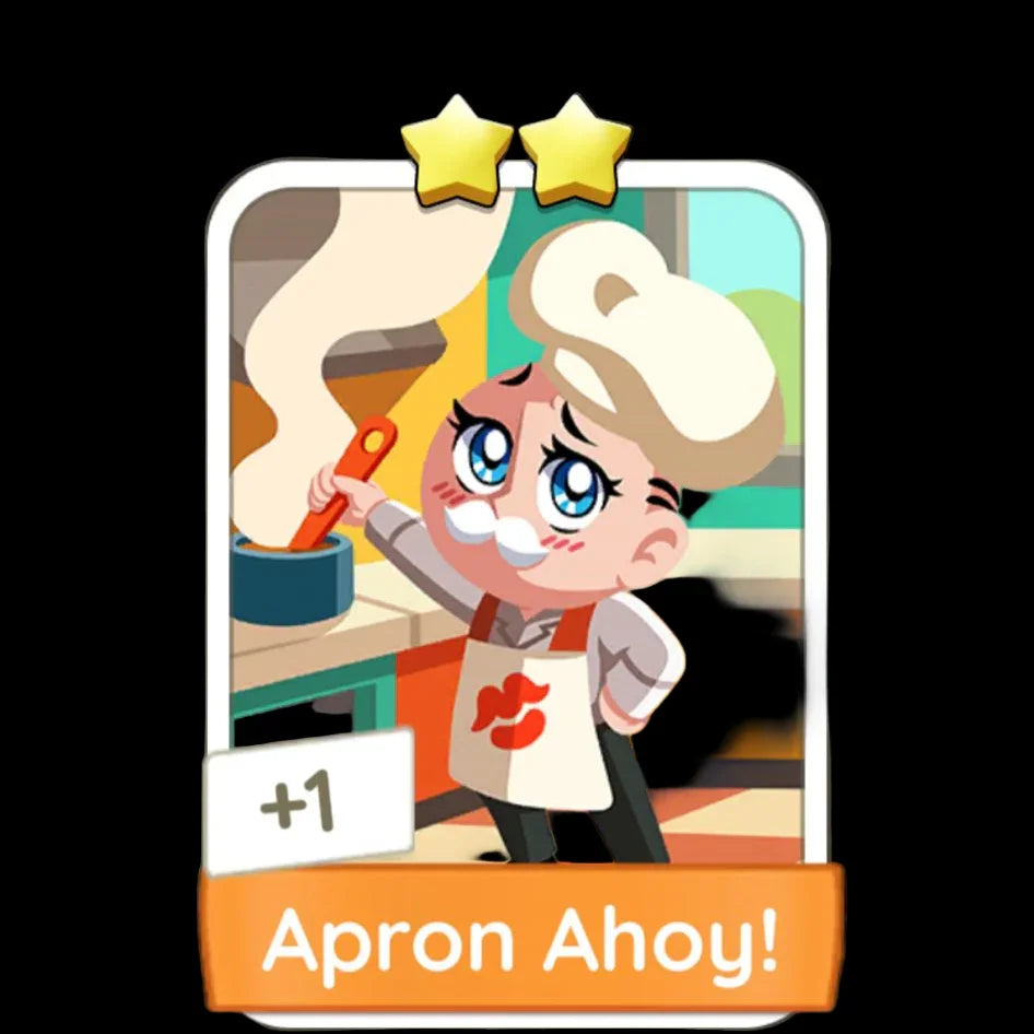 Monopoly Go Stickers Set 3 : Cook's Essentials - BoxBoxID