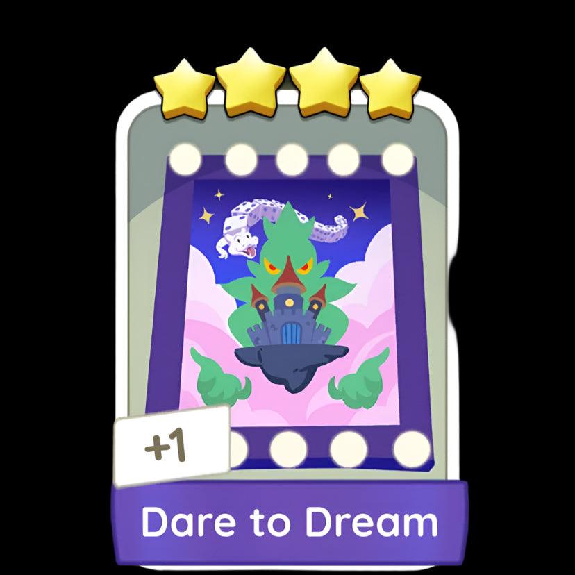 Dare to Dream Monopoly Go Stickers
