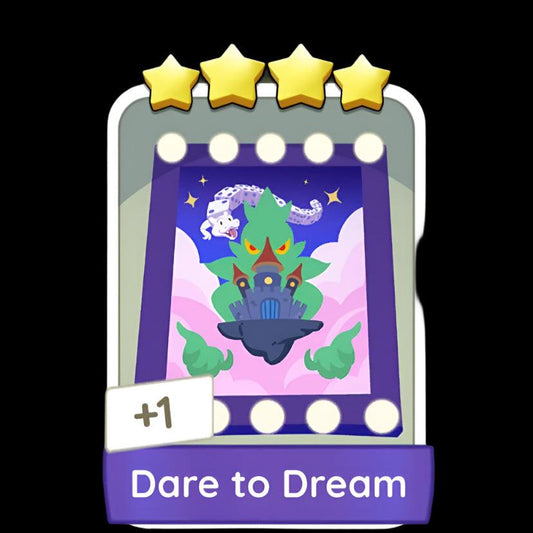 Dare to Dream Monopoly Go Stickers