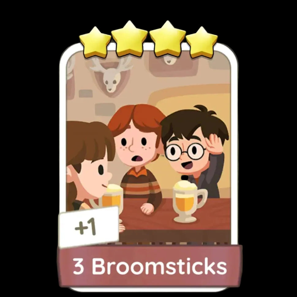 Monopoly Go Stickers Set 18: Hogsmeade