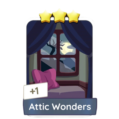 Monopoly Go Stickers Set 11 : Halloween Hollow