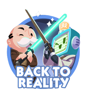 Monopoly Go Stickers Set 21 : Back to Reality