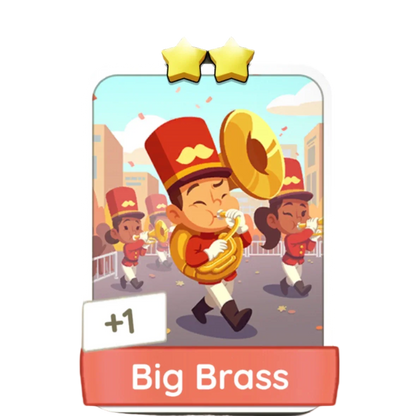 Monopoly Go Stickers Set 9 : Parade Day