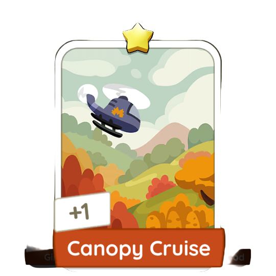 Monopoly Go Stickers Set 6 : Foliage Tour