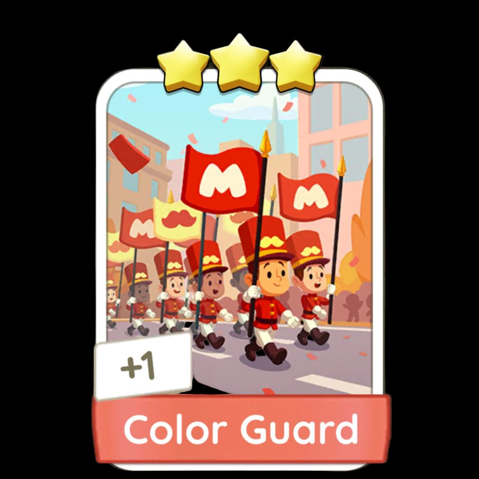 Monopoly Go Stickers Set 9 : Parade Day
