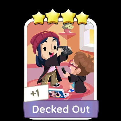 Monopoly Go Stickers Set 19: Movie Marathon