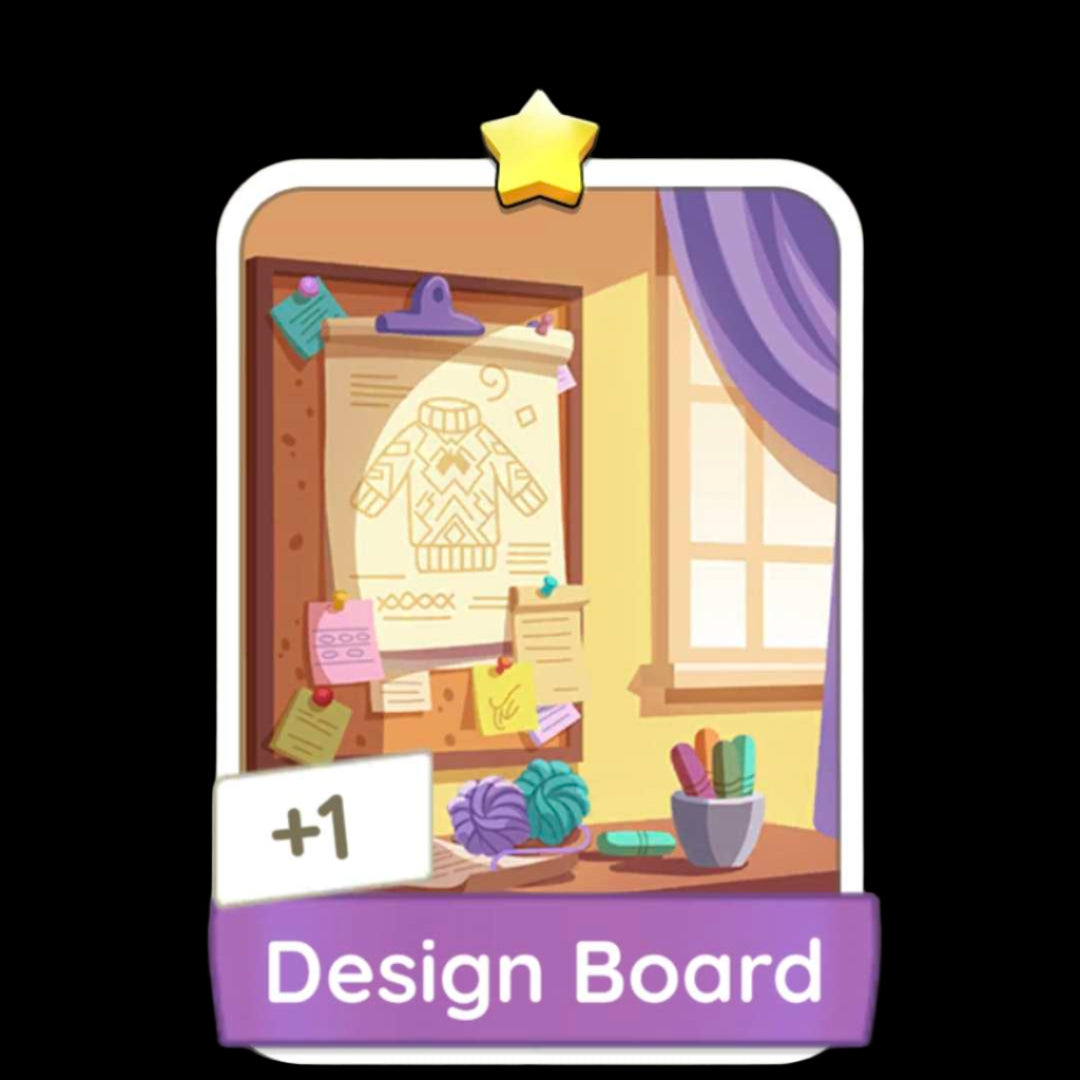 Monopoly Go Stickers Set 2 : Knitting