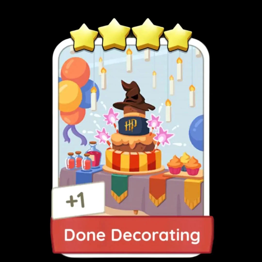 Monopoly Go Stickers Set 15: Potter Party