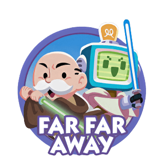 Monopoly Go Stickers Set 1 : Far Far Away