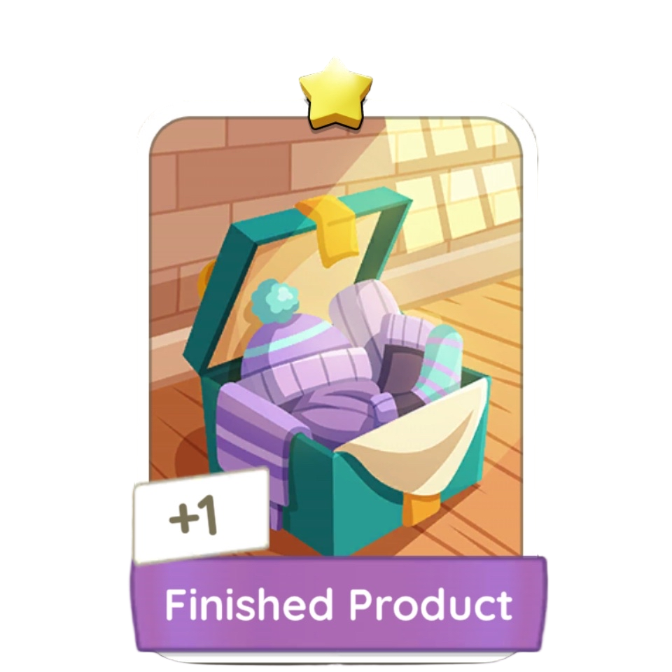 Monopoly Go Stickers Set 2 : Knitting