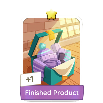 Monopoly Go Stickers Set 2 : Knitting