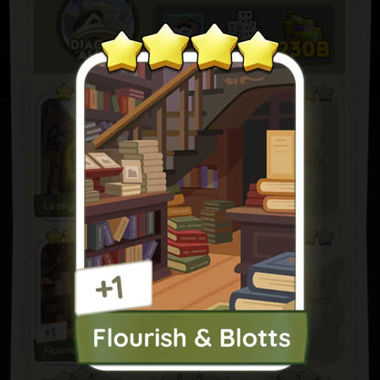 Monopoly Go Stickers Set 17: Diagon Alley