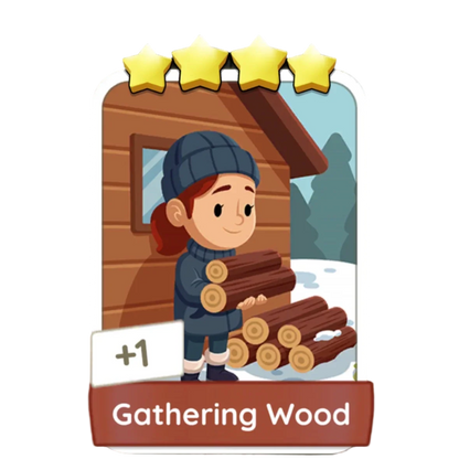 Monopoly Go Stickers Set 20 : Winter Prep