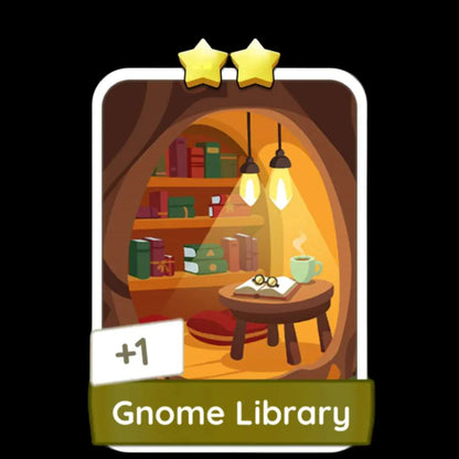 Monopoly Go Stickers Set 5 : Gnomeburg