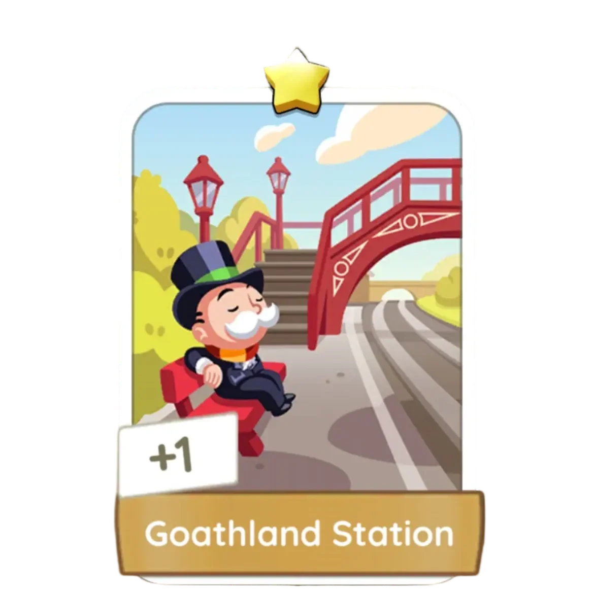 Monopoly Go Stickers Set 1: On Location