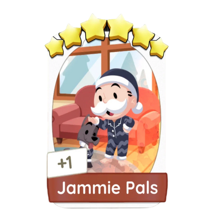 Monopoly Go Stickers Set 20 : Winter Prep