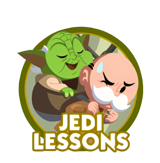 Monopoly Go Stickers Set 9 : Jedi Lessons
