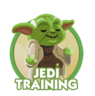 Monopoly Go Stickers Set 2 : Jedi Training