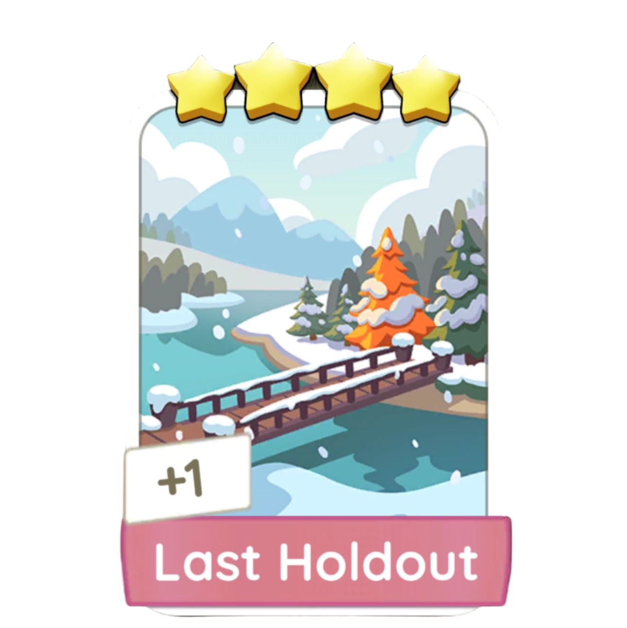 Monopoly Go Stickers Set 18 : First Snow