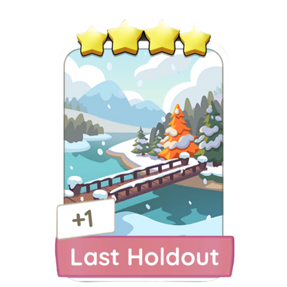 Monopoly Go Stickers Set 18 : First Snow