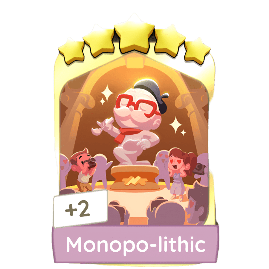 Monopoly Go Stickers Set 15 : The Artist