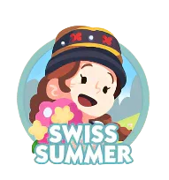 Monopoly Go Stickers Set 1 : Swiss Summer