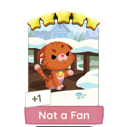 Monopoly Go Stickers Set 18 : First Snow