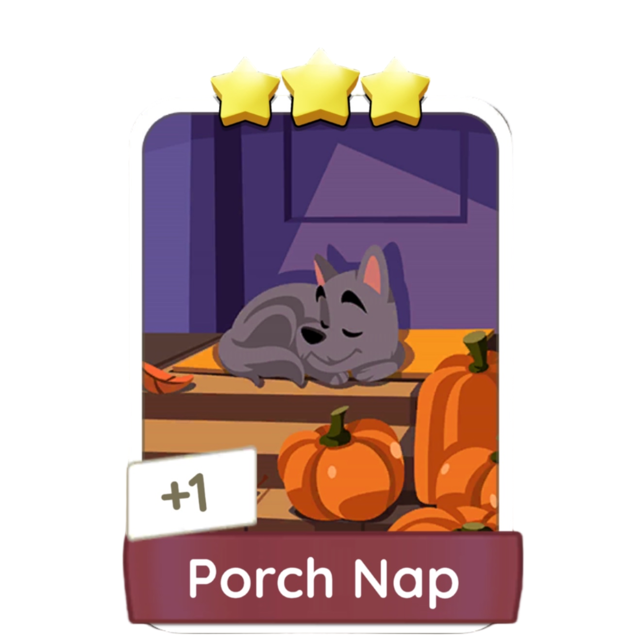 Monopoly Go Stickers Set 7 : Scottie's Autumn