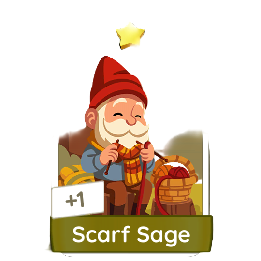 Monopoly Go Stickers Set 5 : Gnomeburg