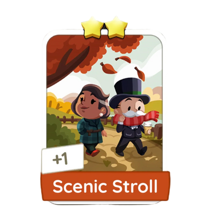 Monopoly Go Stickers Set 6 : Foliage Tour