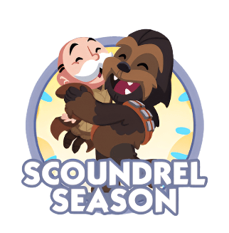 Monopoly Go Stickers Set 15 : Scoundrel Season