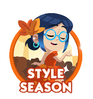 Monopoly Go Stickers Set 4 : Style Season