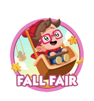 Monopoly Go Stickers Set 3 : Fall Fair