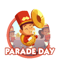 Monopoly Go Stickers Set 9 : Parade Day