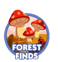 Monopoly Go Stickers Set 10 : Forest Finds