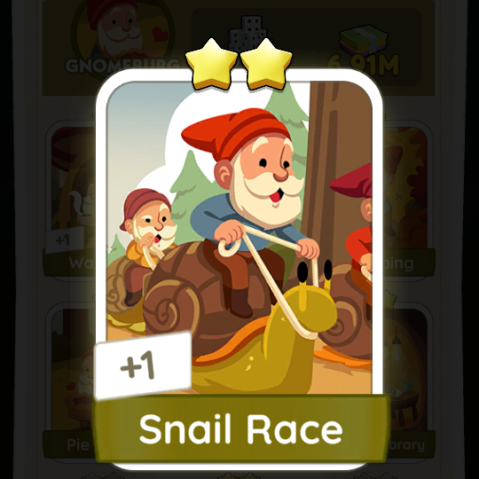 Monopoly Go Stickers Set 5 : Gnomeburg