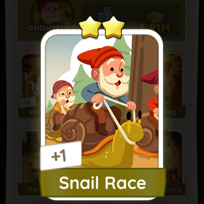 Monopoly Go Stickers Set 5 : Gnomeburg