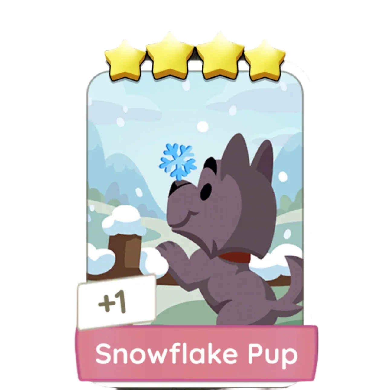 Monopoly Go Stickers Set 18 : First Snow