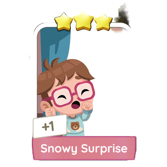 Monopoly Go Stickers Set 18 : First Snow