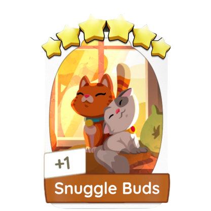 Monopoly Go Stickers Set 17 : Cozy Critters