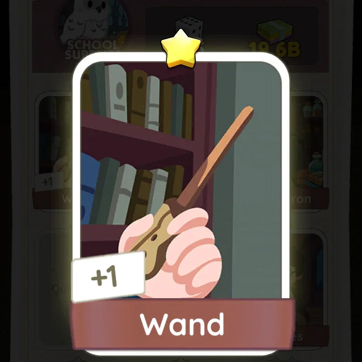 Monopoly Go Stickers Set 2 School Supplies