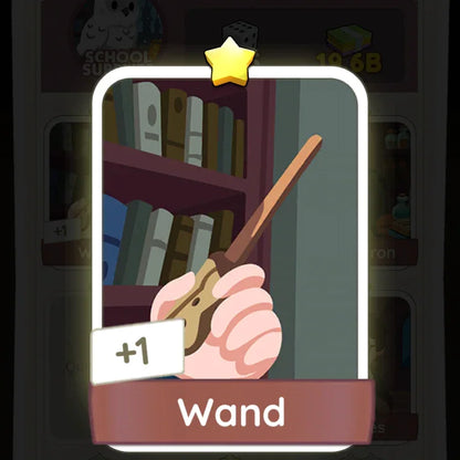 Monopoly Go Stickers Set 2 School Supplies