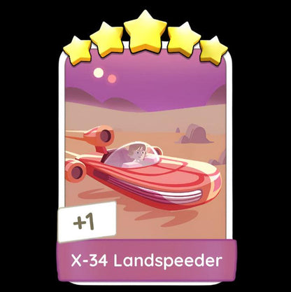 Monopoly Go Stickers Set 20 : Space Vehicles
