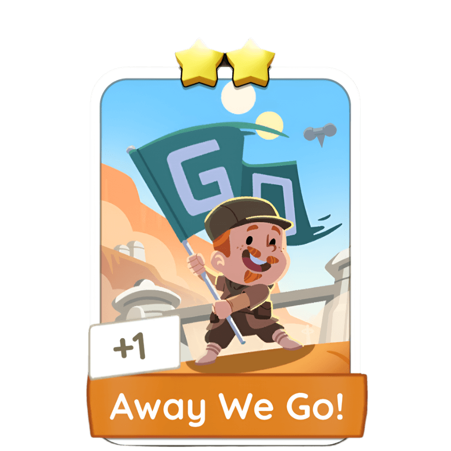Monopoly Go Stickers Set 4 : Podracing