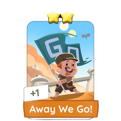 Monopoly Go Stickers Set 4 : Podracing