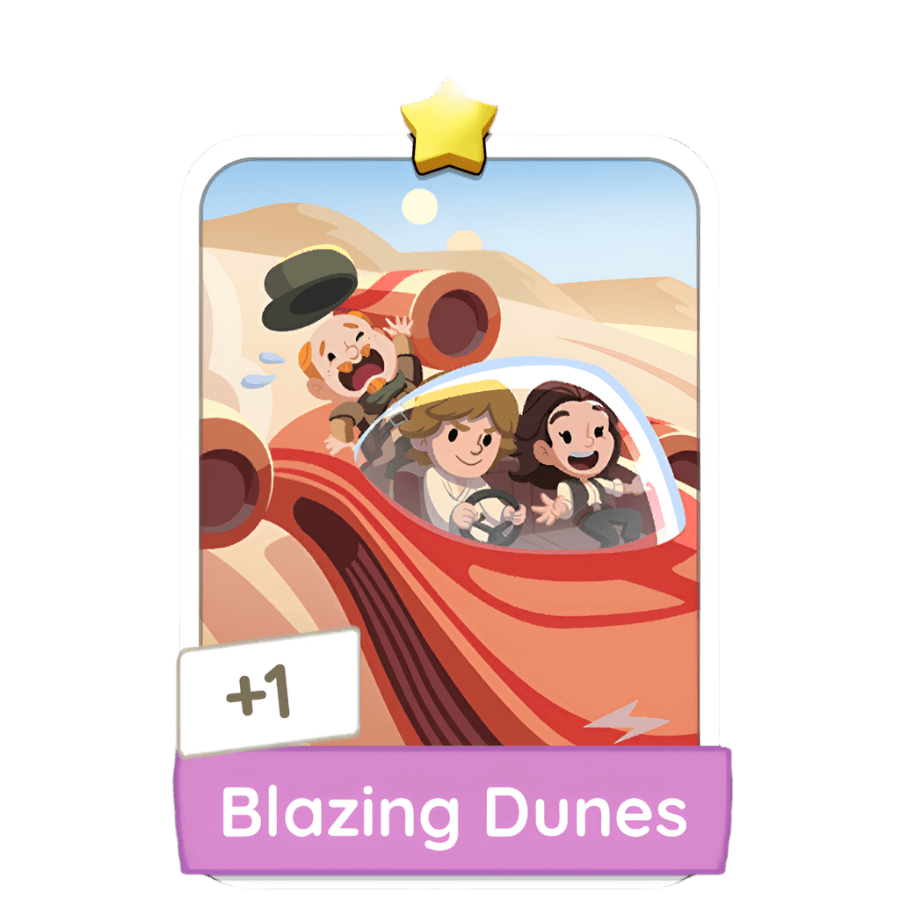 Monopoly Go Stickers Set 3 : Tatooine Trails