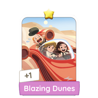 Monopoly Go Stickers Set 3 : Tatooine Trails
