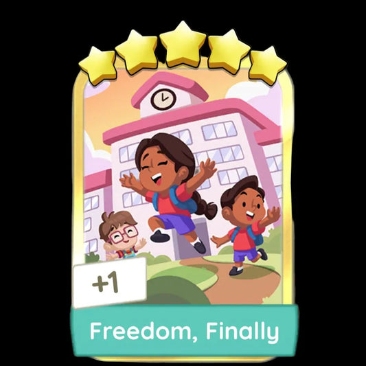Freedom, Finally